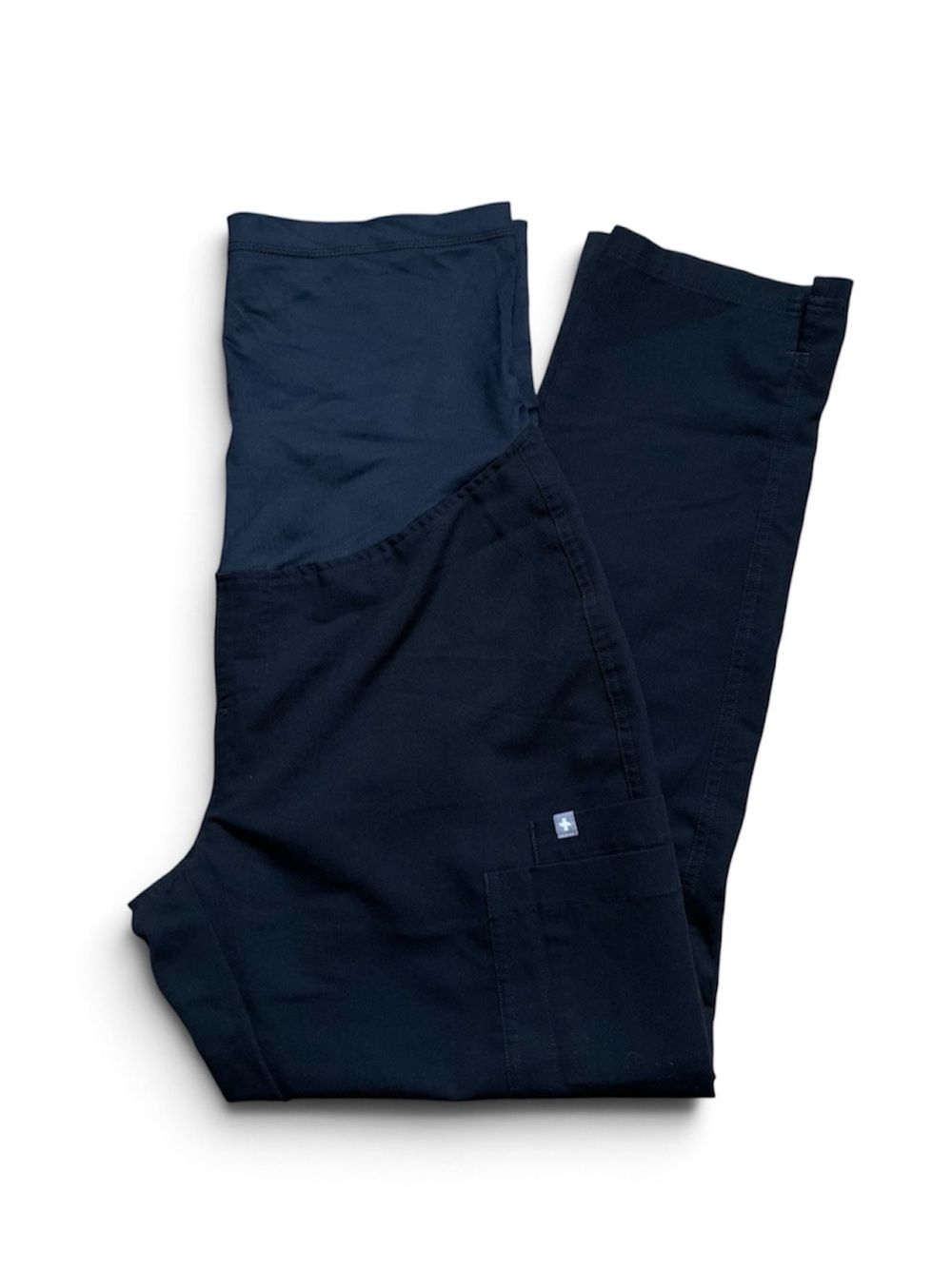Figs Yola Maternity Skinny Scrub Pants in Black